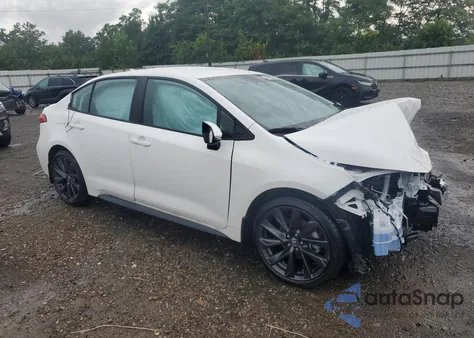 2025 Toyota Corolla Se from USA, damaged, VIN 5YFS4MCE2SP232605